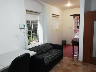 Zona de estar de Hostal Centro de Coyoacan