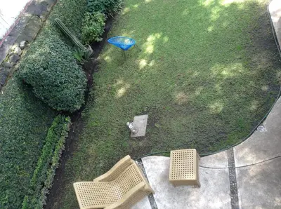 Jardín al aire libre en Hostal Centro de Coyoacan