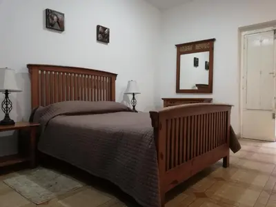 Cama o camas de una habitación en Hostal Centro de Coyoacan