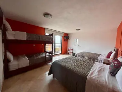 Cama o camas de una habitación en Hotel MH