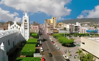 Vista general de Tuxtla Gutiérrez o vista desde el hotel