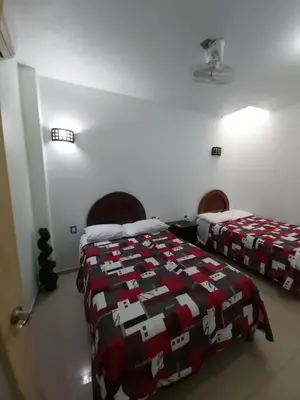 Cama o camas de una habitación en Casa Huatulco