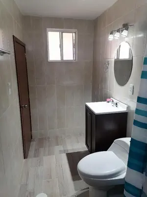 Un baño de Hospedaje La Cienega