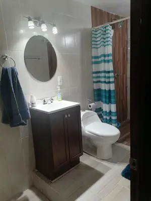 Un baño de Hospedaje La Cienega