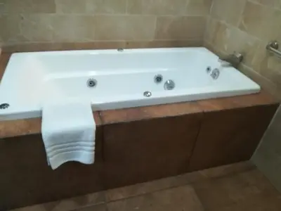 Un baño de Hotel Casa Franco