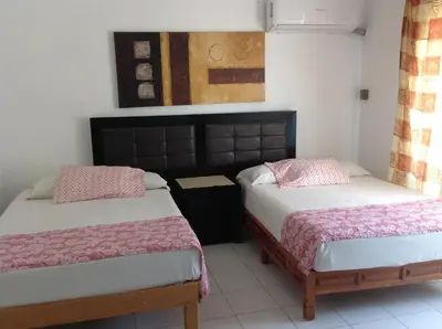 Cama o camas de una habitación en Casa Bocoyna