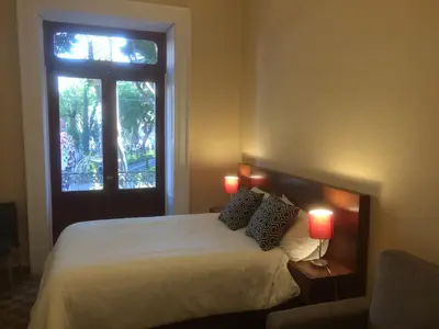 Cama o camas de una habitación en Zocalo SUPER VISTA
