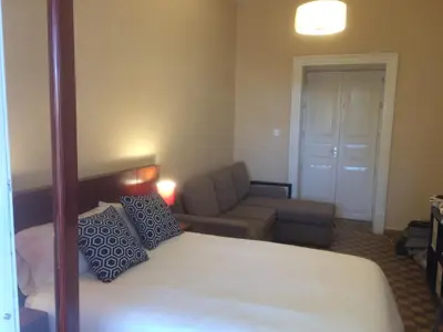 Cama o camas de una habitación en Zocalo SUPER VISTA