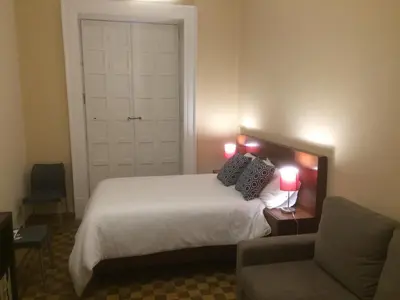 Cama o camas de una habitación en Zocalo SUPER VISTA