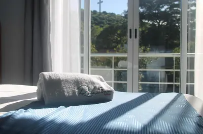 Cama o camas de una habitación en Relax Inn Suites