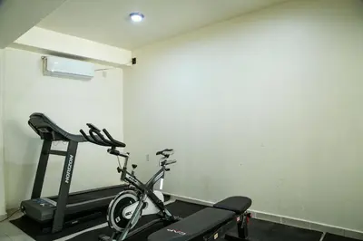 Gimnasio o instalaciones de fitness de Relax Inn Suites