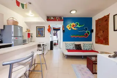 Una cocina o zona de cocina en Cozy & Full Apt in Coyoacan Great for Long Stays