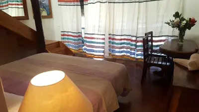 Cama o camas de una habitación en Casa Ofelia