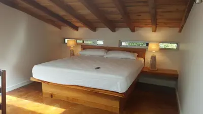 Cama o camas de una habitación en Casa Ofelia