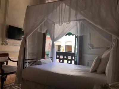 Cama o camas de una habitación en Hotel Elena