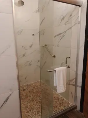 Un baño de Mansion Azul Cholula