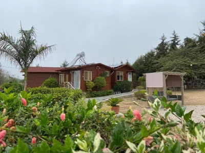Jardín al aire libre en Villarreal Lodge Hotel Ecológico