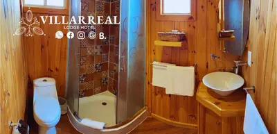 Un baño de Villarreal Lodge Hotel Ecológico