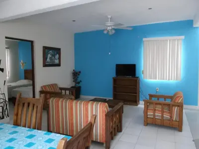 Una televisión o centro de entretenimiento en Inmobiliaria Percales
