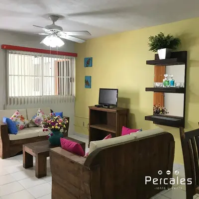 Una televisión o centro de entretenimiento en Inmobiliaria Percales