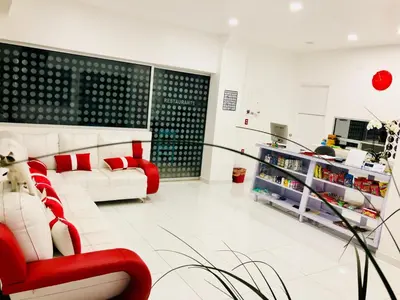 Zona de estar de Hotel Palmas Cocoyoc