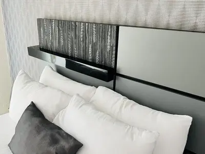 Cama o camas de una habitación en Hotel Aquetzalli