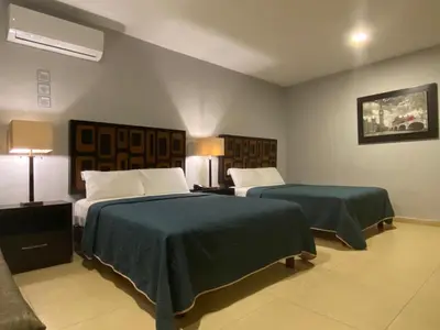 Cama o camas de una habitación en Hotel Boutique Boca - Veracruz