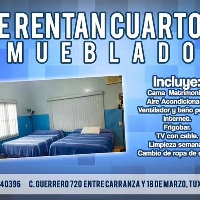 Amplias Y Confortables Habitaciones Amuebladas