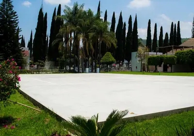 Jardín al aire libre en Río Tinto Hotel Boutique