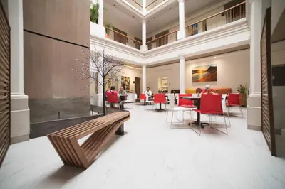 Zona de estar de Hotel Abu