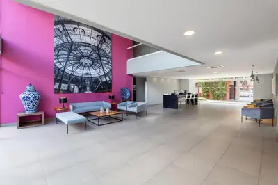 Zona de estar de City Express by Marriott Puebla Centro