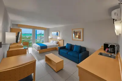 Zona de estar de City Express by Marriott Minatitlán