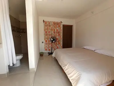 Cama o camas de una habitación en Oaxaquita la Bella