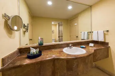 Un baño de Camino Real Puebla Angelopolis