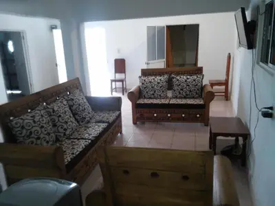 Zona de estar de Posada la istmeña