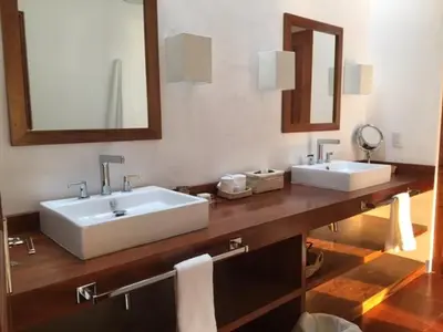 Un baño de Casa Pixan