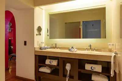 Un baño de Hotel Boutique Casona de la China Poblana - Adults Only