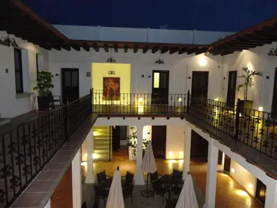 Un balcón o terraza de Hotel Casa las Mercedes