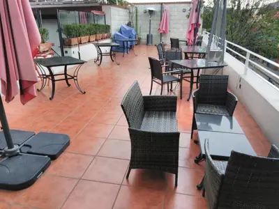 Zona de estar de Hotel Casa las Mercedes