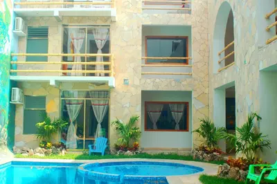 Piscina en o cerca de Axkan Arte Hotel Tuxtla