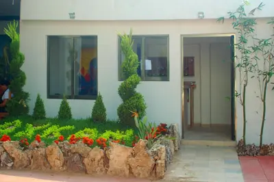 Jardín al aire libre en Axkan Arte Hotel Tuxtla