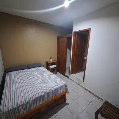 Cama o camas de una habitación en Hotel Anturio