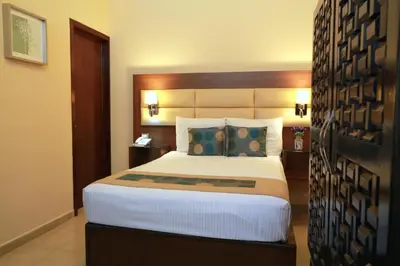 Cama o camas de una habitación en Hotel San Miguel, en el Centro - Desayuno Incluido