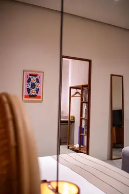 Cama o camas de una habitación en Casa Antonieta