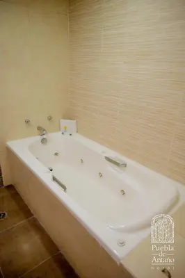 Un baño de Hotel Puebla de Antaño