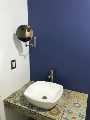 Un baño de Hotel Plaza Amalia