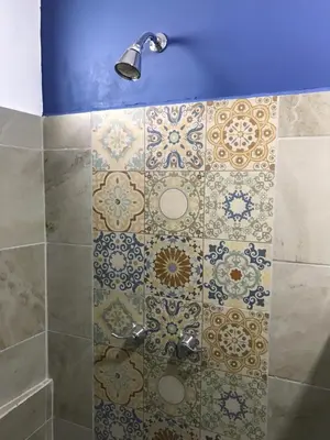 Un baño de Hotel Plaza Amalia