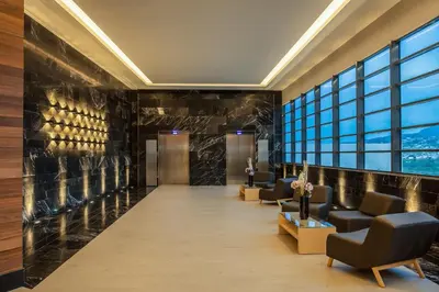 Zona de estar de Fiesta Inn Tuxtla Fashion Mall