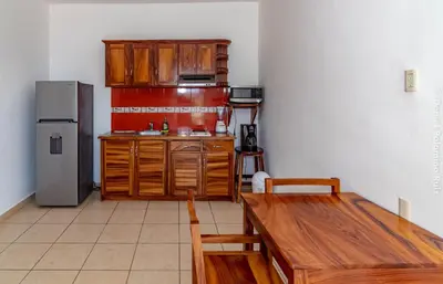 Una cocina o zona de cocina en Hotel Casa Pridda