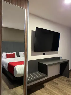 Una televisión o centro de entretenimiento en Hotel Granada